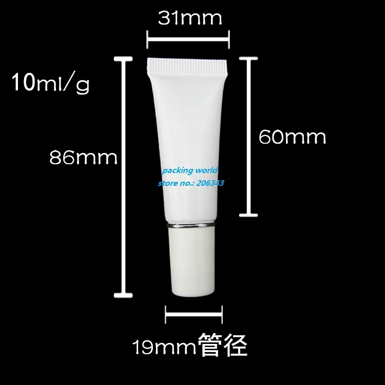10ml soft tube for mildy wash/butter/handcream/eye cream/foundation/BB cream/ empty /cleaning tube/cosmetic packing | Красота и