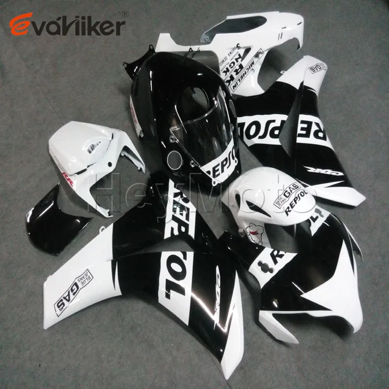 Из АБС-пластика для мотоцикла обтекатель CBR1000RR 2008 2009 2010 2011 серебро панели литья