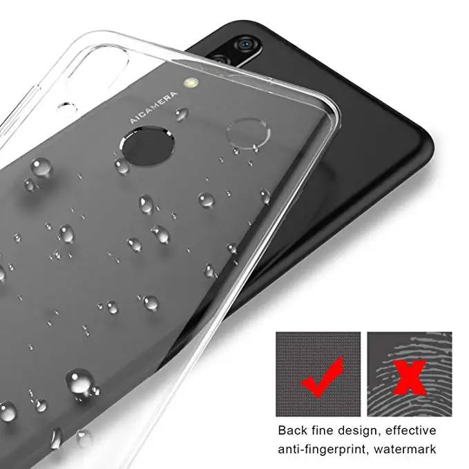 Чехол для Huawei P Smart Plus INE-LX1 прозрачный силиконовый мягкий ТПУ чехол 6 3 дюйма Nova 3i