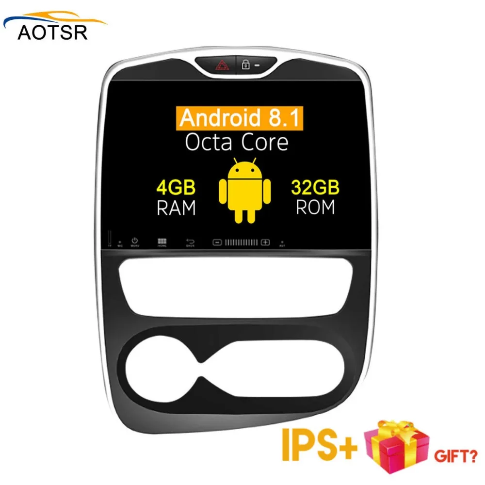 Автомобильный мультимедийный dvd плеер с IPS экраном Android 8 1 головное устройство для