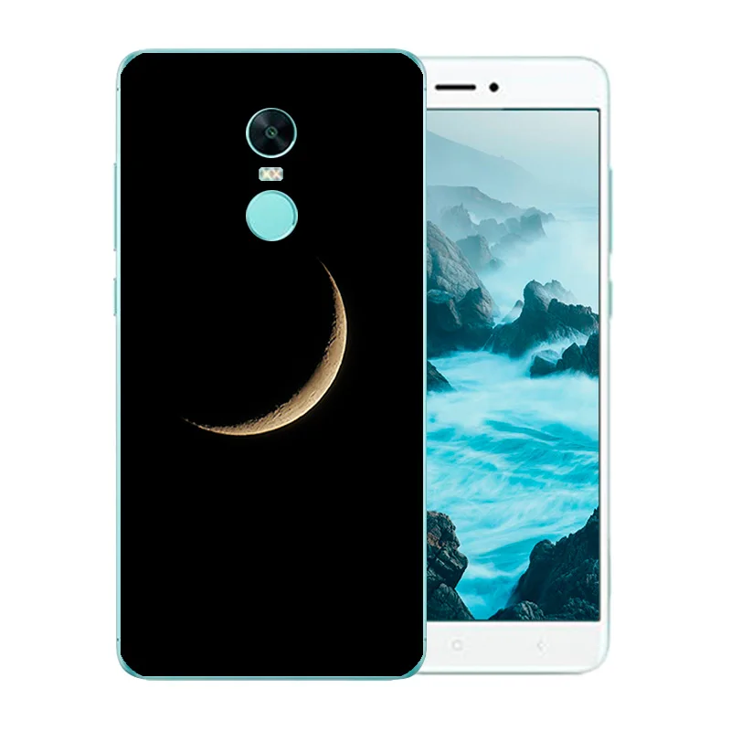 Phone Cases For Xiaomi Redmi Note 4X Soft Back Cover Space World Pattern for 4 Global Version Coque Anti Knock Funda |