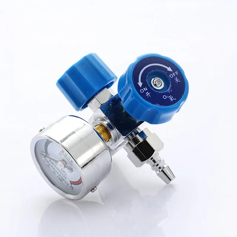 Манометр для кислородного баллона 4 л редукционный клапан бытового измерителя