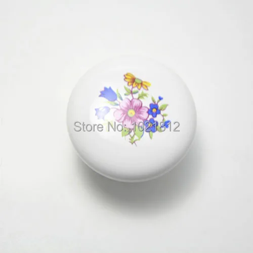 38 мм дикие цветы керамические ручки для шкафа комода кухни спальни | Обустройство