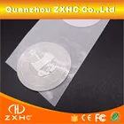 (10 шт.лот) 25 мм, наклейки Ntag216, белые NFC, протокол тегов ISO14443A, 888 байт, для телефонов Samsung GalaxySony и всех NFC