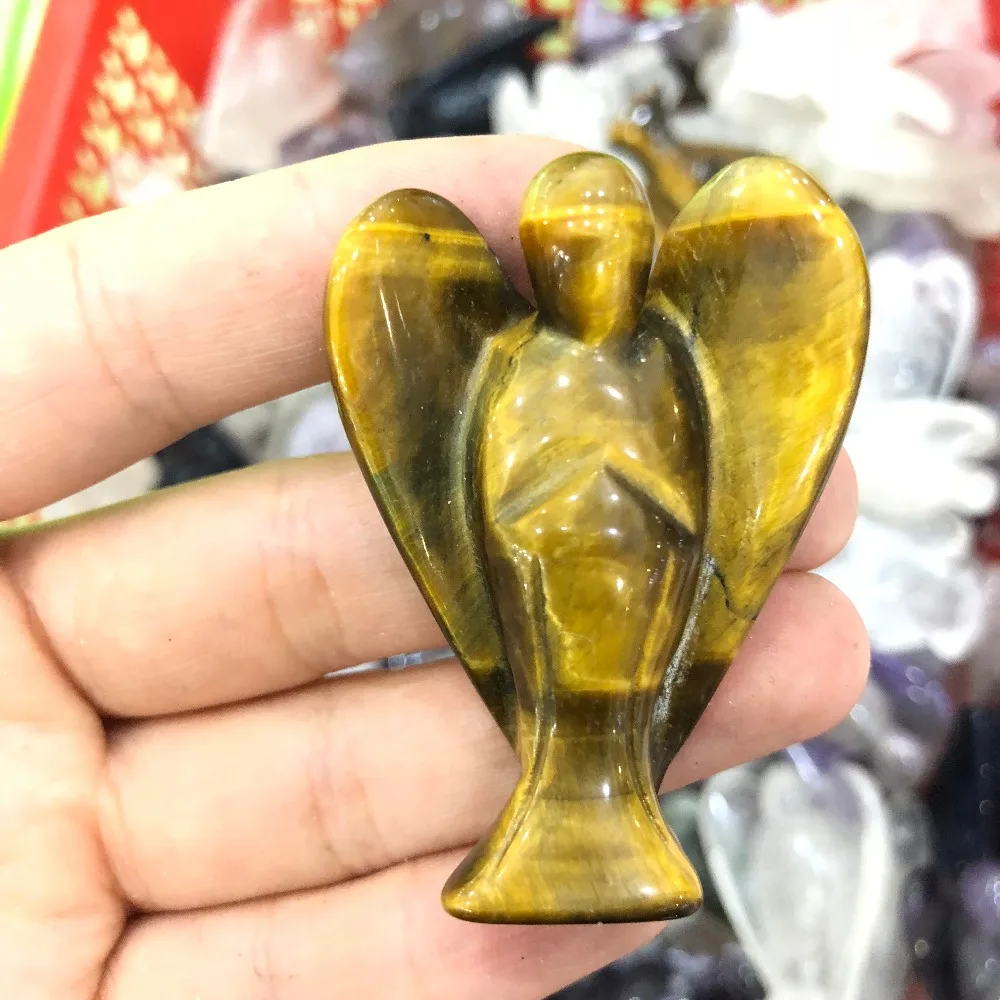 Типы ангелов Опалит кристалл лечебный камень рейки энергия подвеска статуэтка