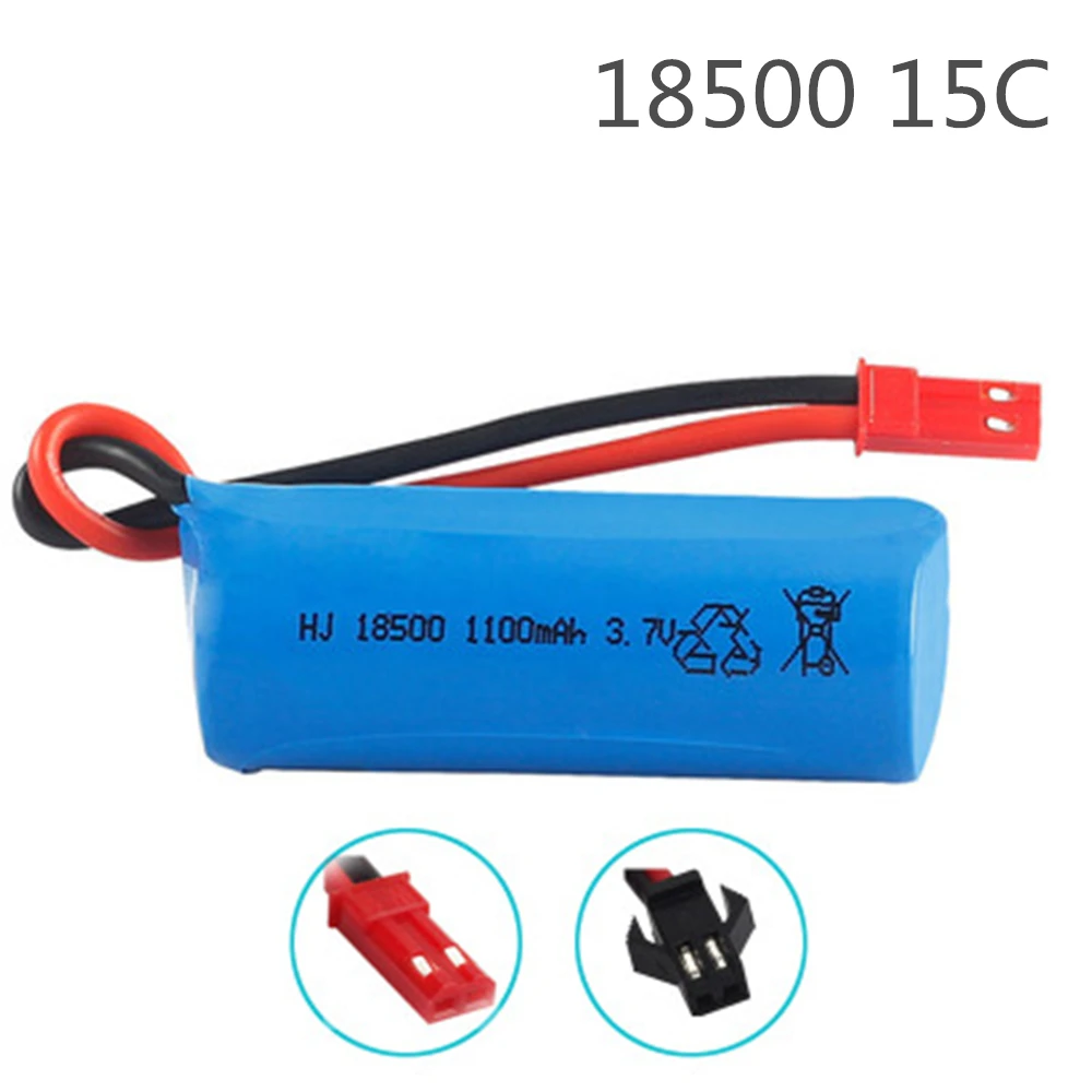 Литий-полимерный аккумулятор 3,7 в 1100 мА · ч 15C для лодки S900 FT008, вертолета с дистанционным управлением, H227-33, литий-полимерные батареи для игрушек, SM Plug