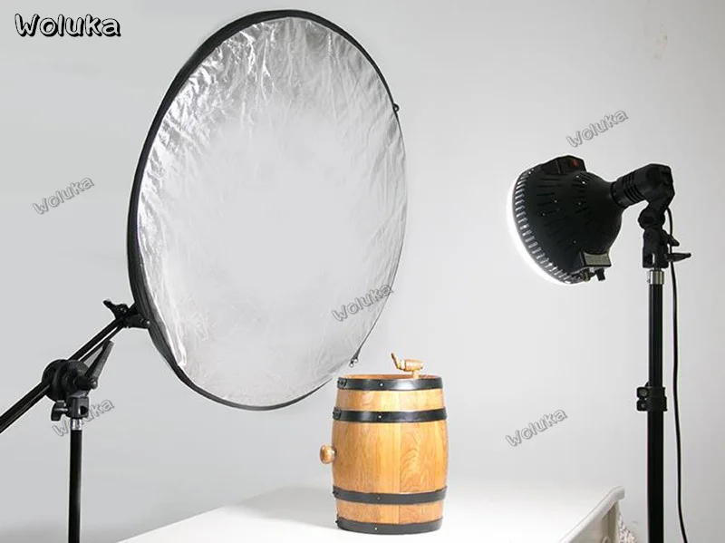 Five-in-one 80cm landing photographic reflector large folding photoflexor equipment light stand CD50 T13 | Электроника