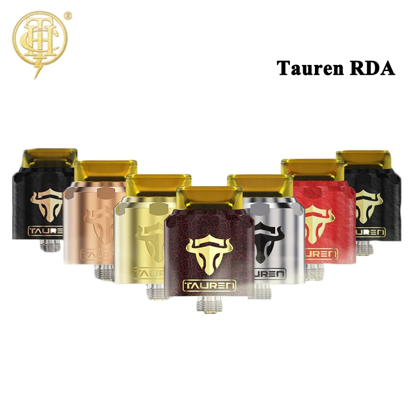 Оригинальные ThunderHead Creations auren RDA с обычным золотым покрытием 510 pin и BF для
