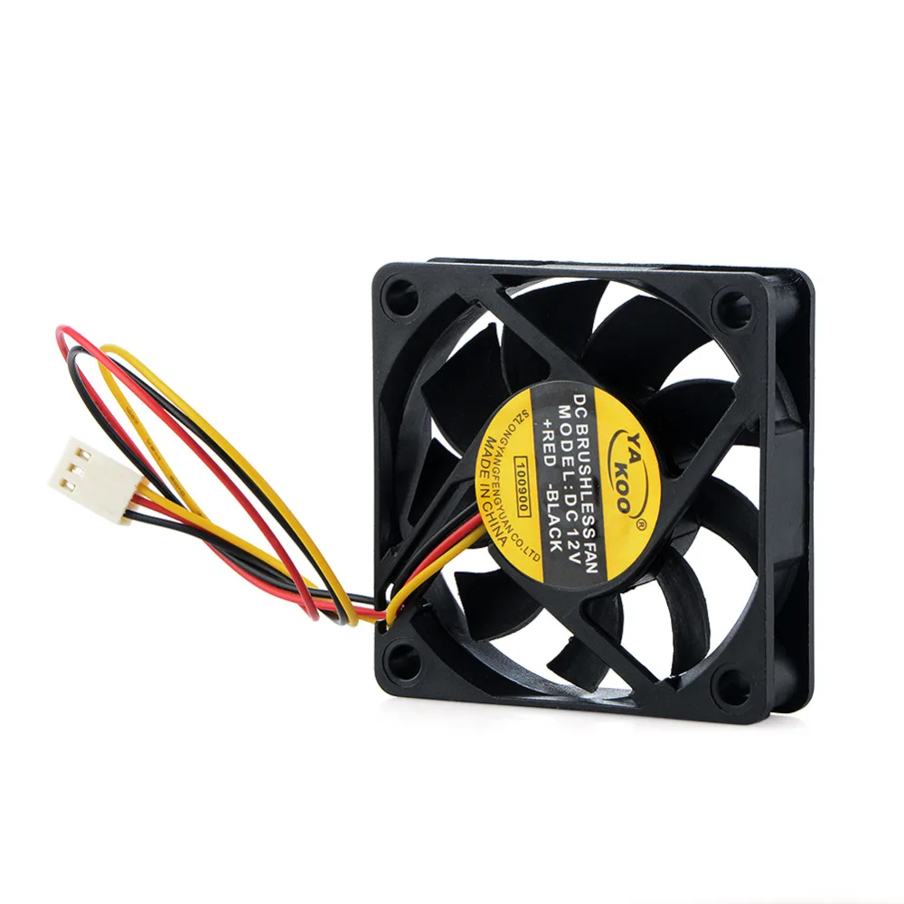 Горячая Распродажа 3Pin DC 12V 60*60mm ноутбуки Охлаждающие вентиляторы для ноутбука