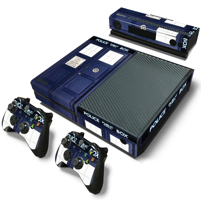 OSTSTICKER Доктор Кто наклейка Кожа Наклейка для Xbox One консоль + 2 контроллера Обложки