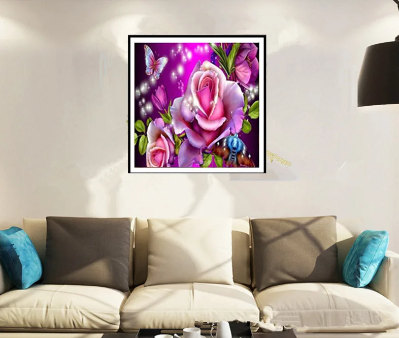 Алмаз живопись вышивка diy 5d diamant хобби manualidades artesanato стены стикеры home decor цветок