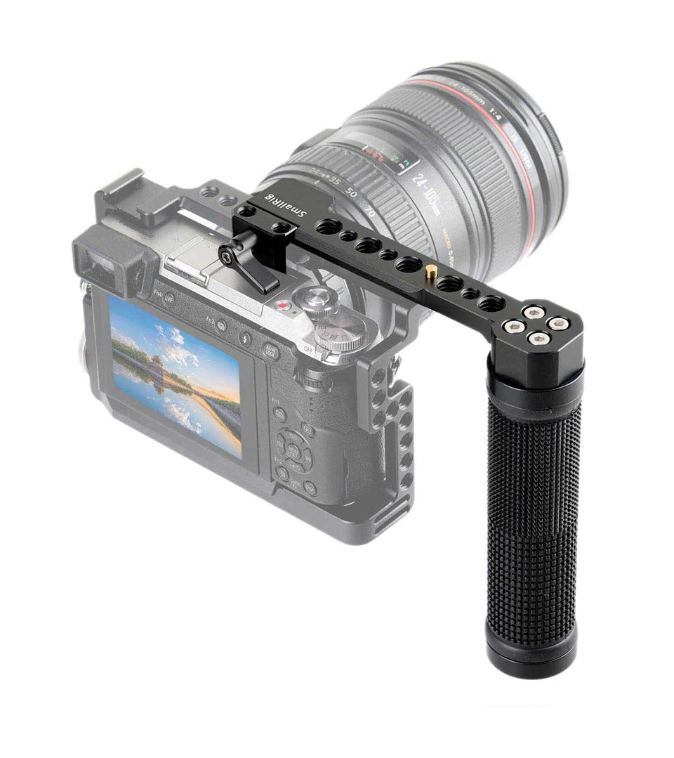SmallRig DSLR камера рукоятка Quick Release NATO Боковая ручка(резина) для DSLR с Рельсом Nato для DIY опций 1951