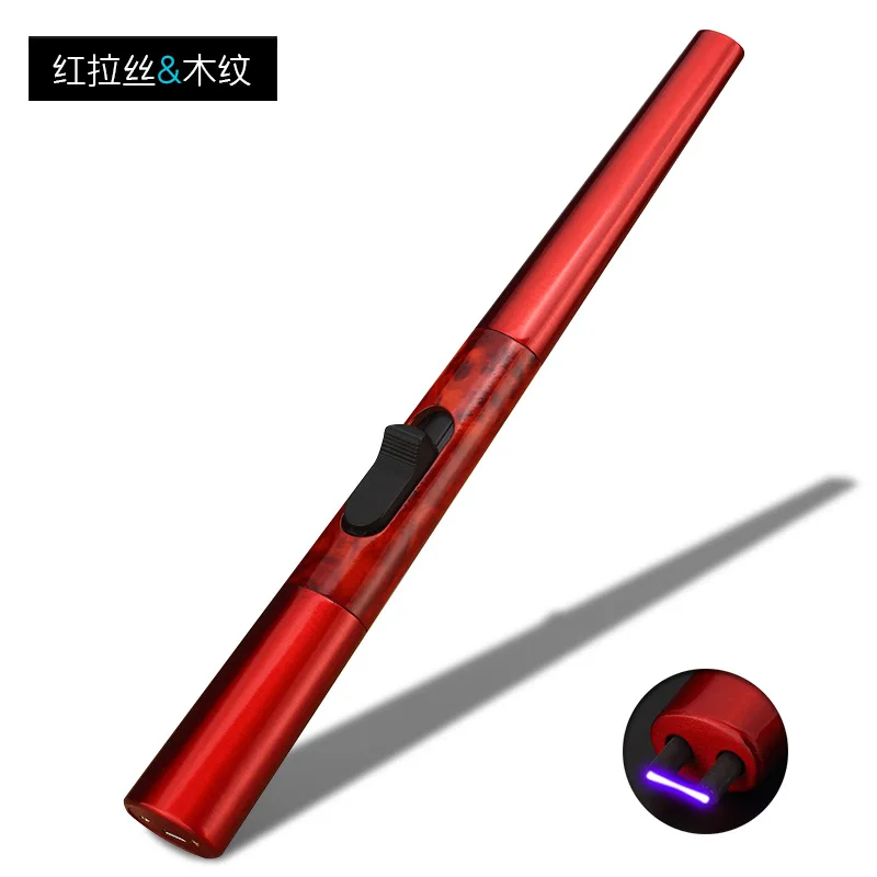 Металлический usb-поджигатель дуги для кухни, барбекю, Свеча для зажигания, пистолет с зажигателем, импульсная Электронная зажигалка, ветрозащитная, для улицы - Цвет: 8