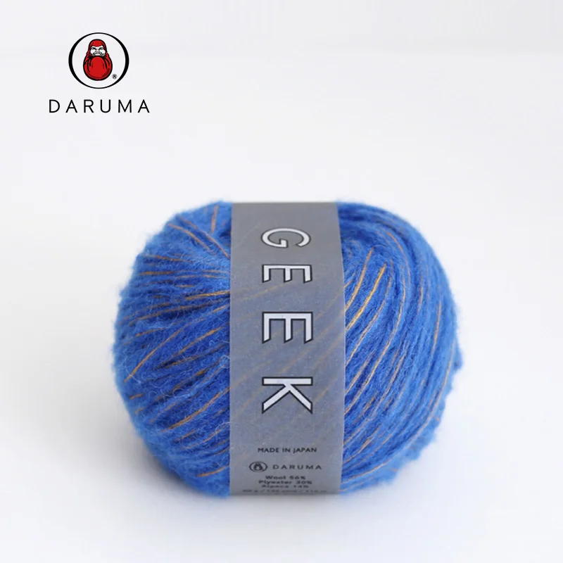 1*30 г мяч DARUMA GEEK 56% шерсть 30% полиэстер 14% альпака пряжа для вязания ручная вязка