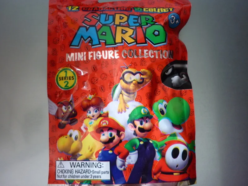 12 шт. Super Mario Bros 2.5-4 см (72 упак./лот) Марио цифры набор игрушек | Игрушки и хобби