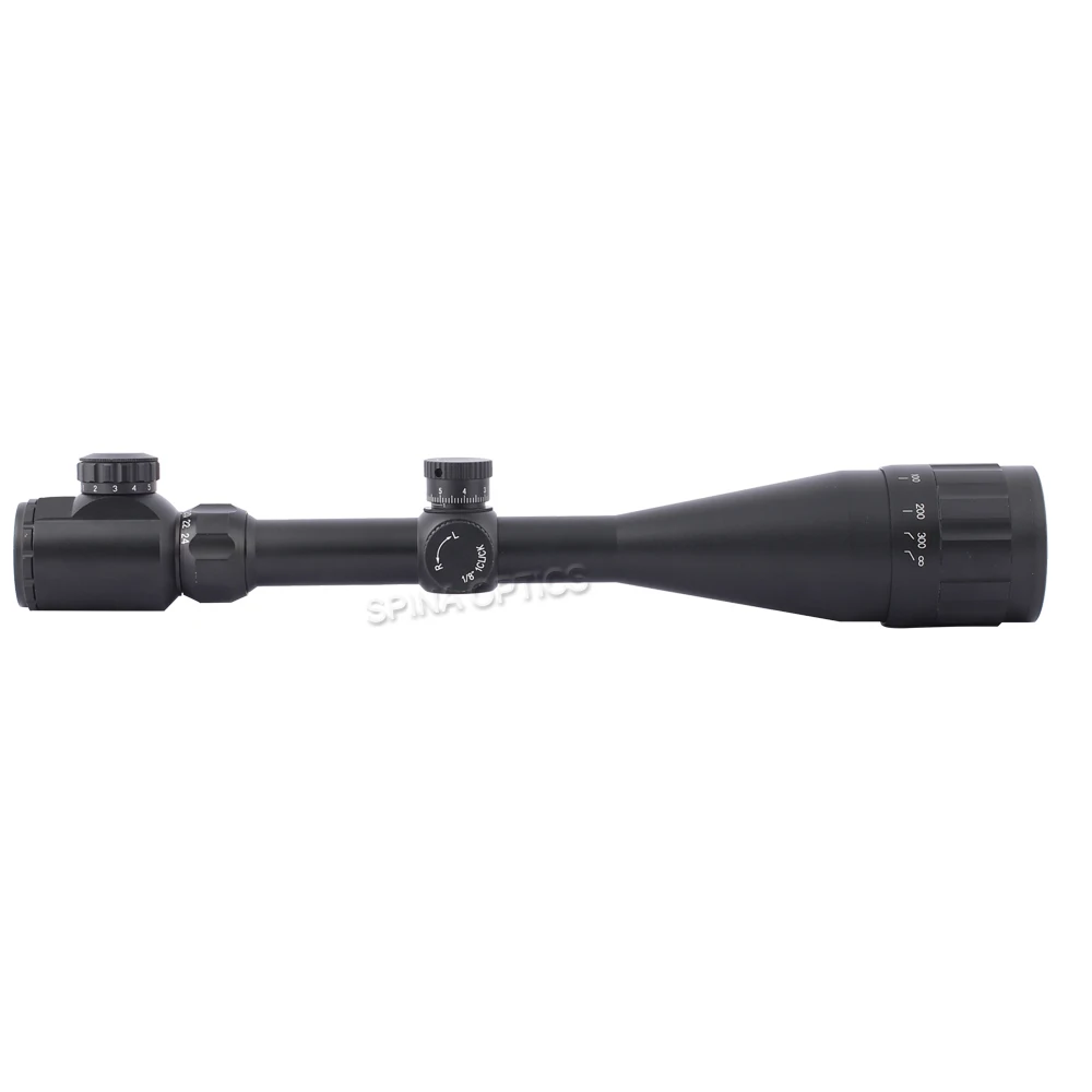 Оптика SPINA 6-24X50 AOE Riflescope Регулируемый зеленый красный точечный охотничий светильник тактический прицел оптический прицел