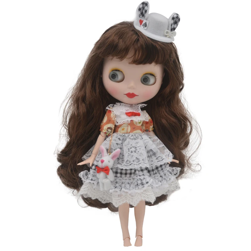 Заводская кукла Neo Blyth, матовое лицо по индивидуальному заказу, 1/6 BJD шарнирная кукла Blyth, куклы для девочек, игрушки для новорожденных детей 3
