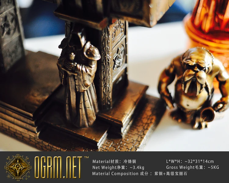 Полимерная Статуэтка OGRM Crafts WOW темный портал большие ворота коллекционная