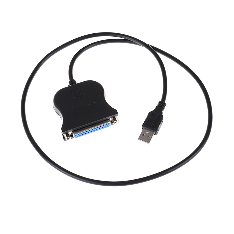 Переходник с USB на гнездо DB25 параллельный Кабельный Шнур адаптер для принтера HP