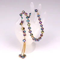 10mm 1lot33beads glass muslim prayer tasbeeh masbaha allah peres crystal holding rosary beads bracelet crystal prayer beads