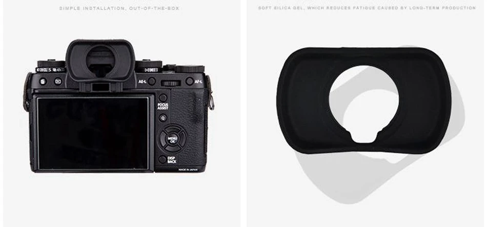 EF-XTL глазной Кубок наглазник для ЖК-дисплея с подсветкой Fujifilm Fuji X-T1 X-T2 X-T3 GFX-50S X-H1 Замена EC-XT L EC-GFX EC-XT м EC-XT S и EC-XH W