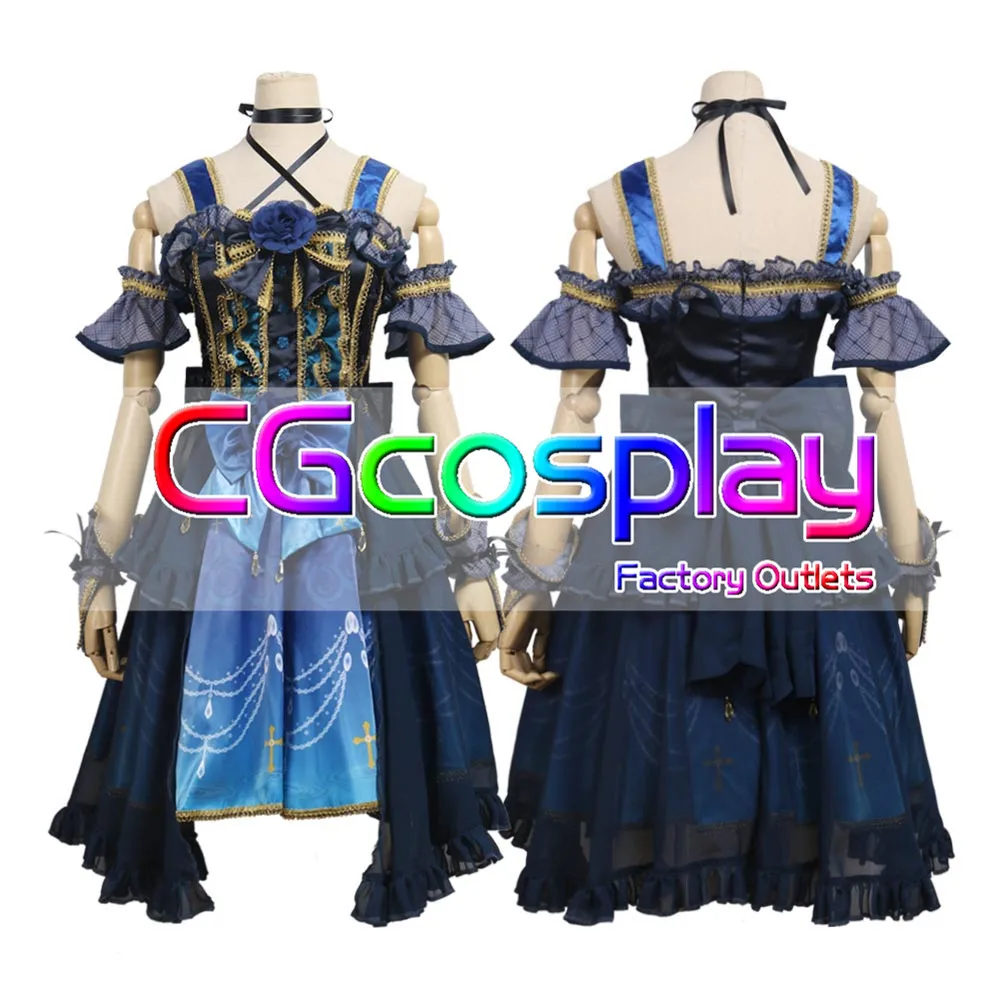Cgcos Экспресс Bang Dream! Roselia 4th один единство Ako udagawa форма аниме игры Косплэй костюм на