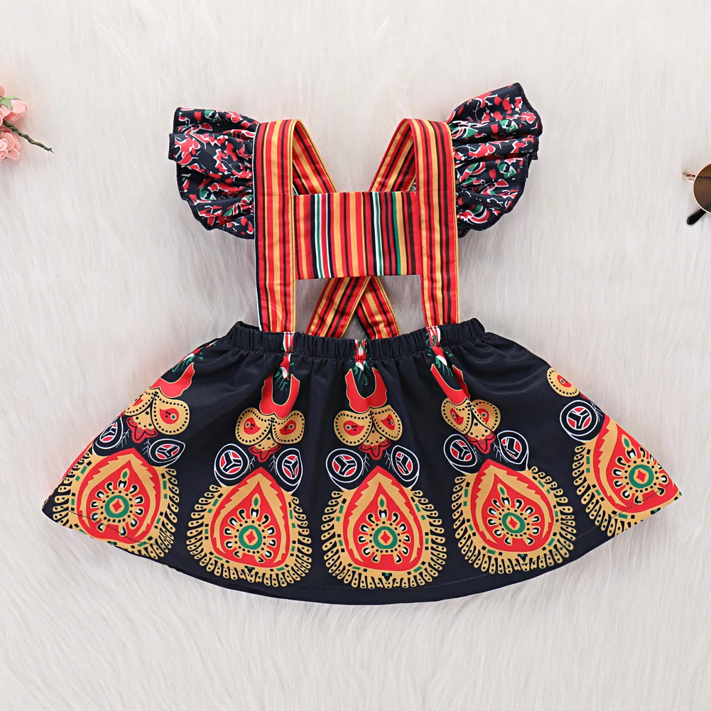 2019 Кружевное платье-пачка принцессы с цветочным рисунком для маленьких девочек