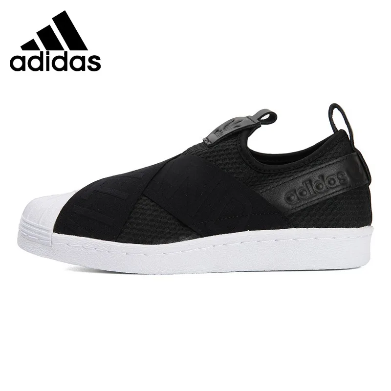 Оригинальный Новое поступление 2018 adidas Originals slipon wfoundation Для женщин Обувь для