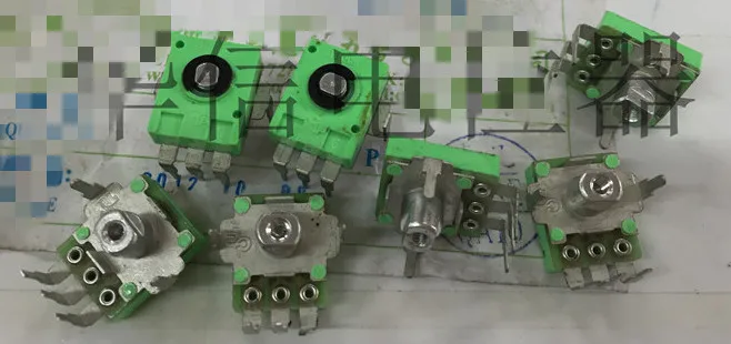 5 шт. для CF CT12VB B100K ML70160 потенциометр с внутренним изгибом/радиопотенциометр 160