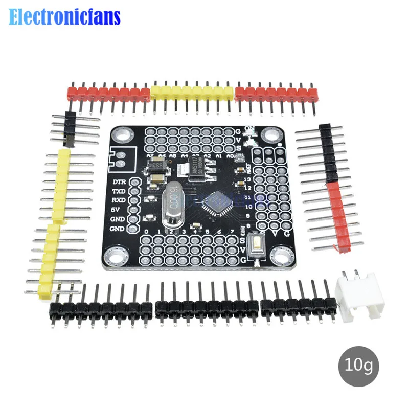 Микроконтроллер ATMEGA328 Pro Mini 5 В 14 контактов 16 МГц 328 ATMEGA328P|module 5v|pro minimodule board |