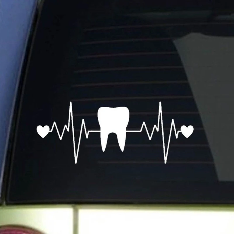 

Tooth Teeth Sticker Dentist Decal Muurstickers Poster Vinyl Art Wall Decals Pegatina Quadro Parede Decor Mural Teeth Sticker