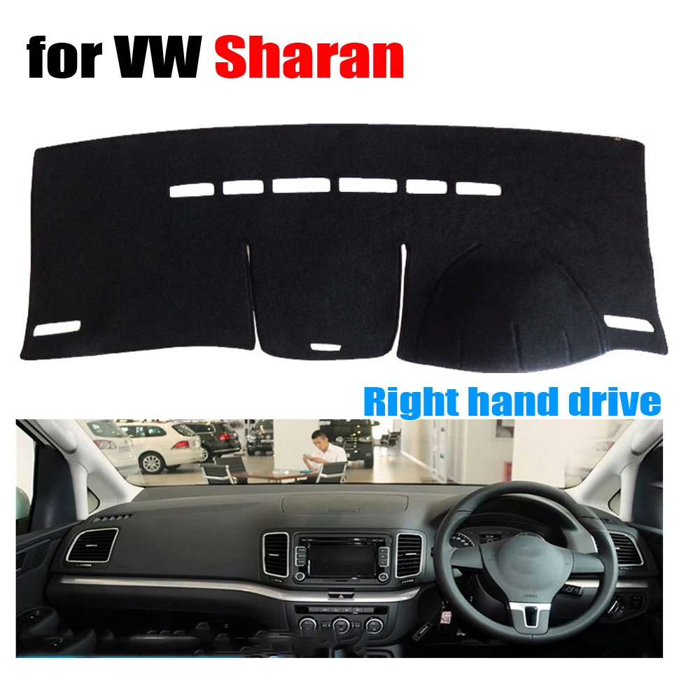 Чехлы для приборной панели автомобиля коврик Volkswagen VW SHARAN все годы правого руля