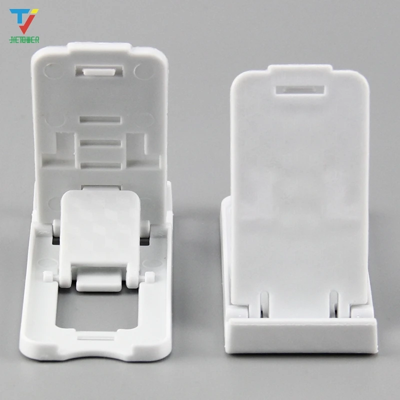 

3000pcs/lot Universal Folding Table cell phone support Plastic holder desktop stand for your phone Smartphone & Tablet wholesale