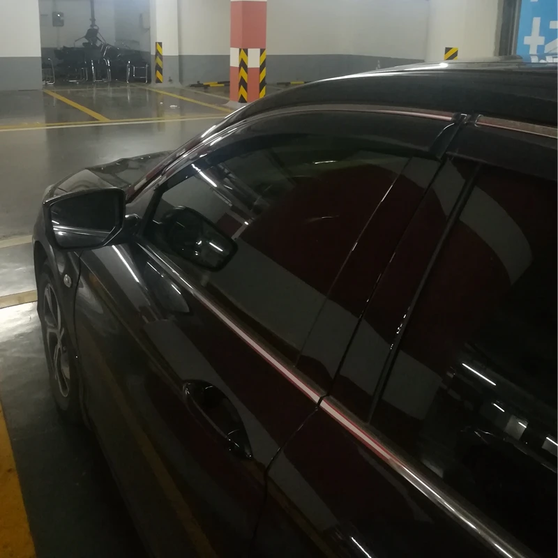 Подходит для Honda Accord 4 шт./компл. окна козырек Vent Оттенки Защита от солнца дождь дефлектор гвардии авто аксессуары