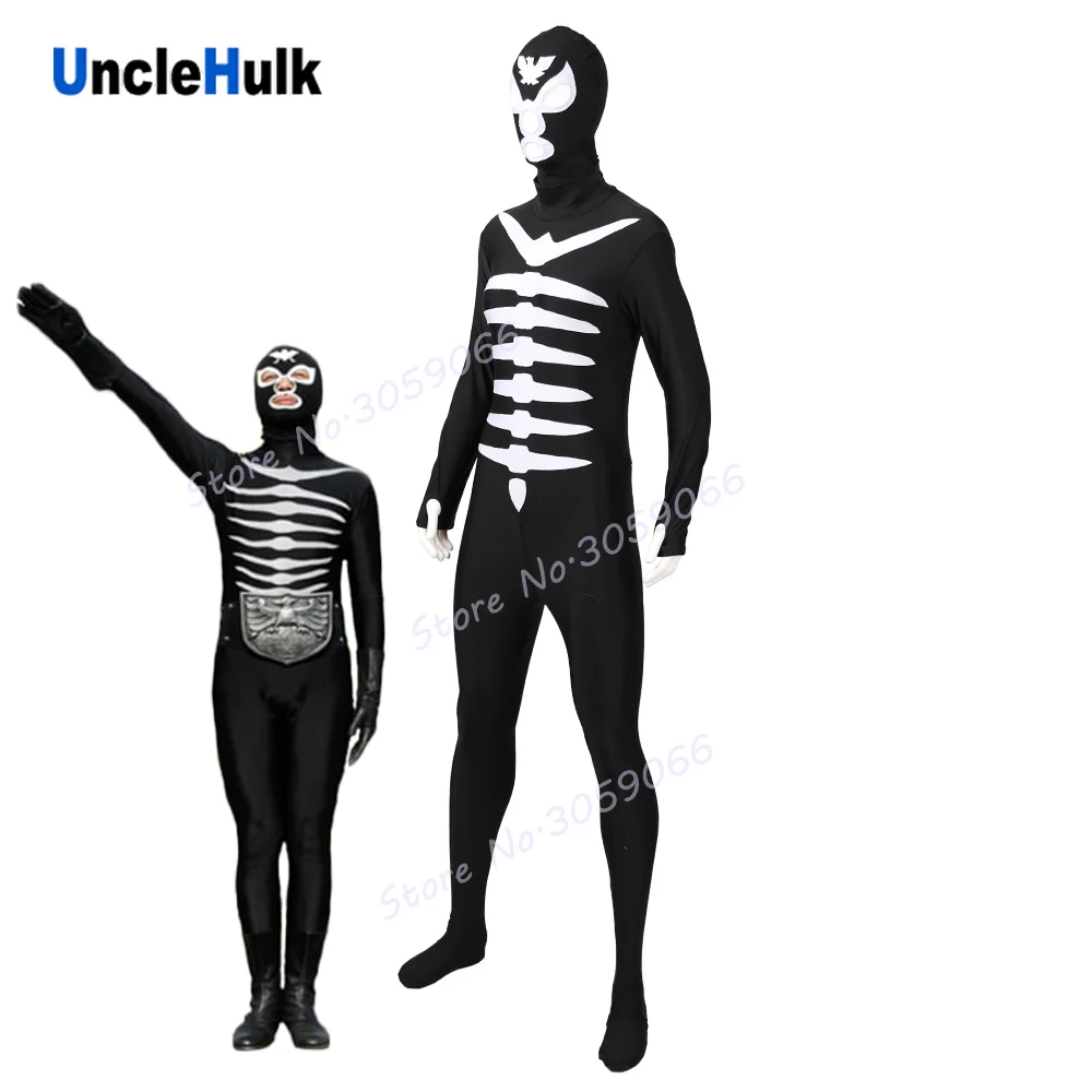 Костюм Kamen Rider Shocker из спандекса Lycras цельный костюм Zentai | UncleHulk Тематическая одежда