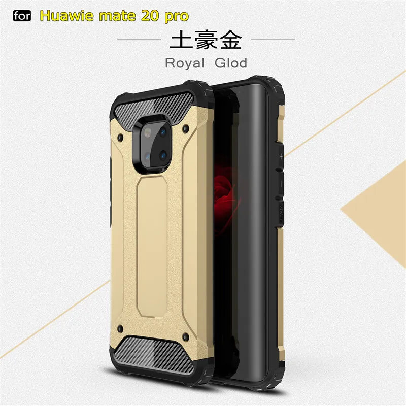 Прочный защитный чехол для huawei mate 20 pro 30 P20 P30 P Smart Plus Nova 3i 5 Honor 10 Lite 9 8A 6X 8X 9X Hybrid PC жесткий чехол