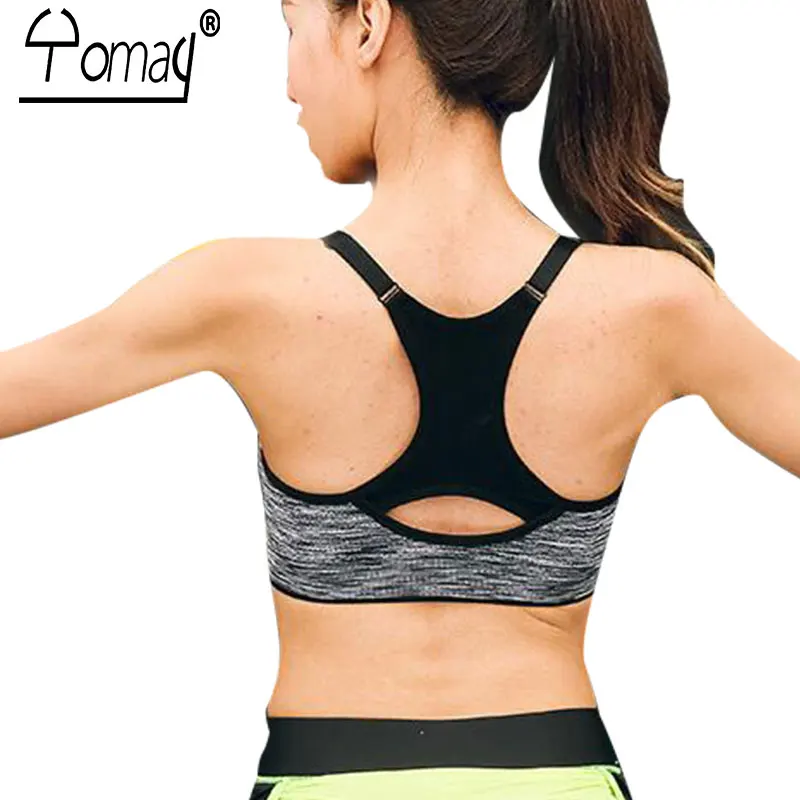 

Women Sports Bras Fitness Sports Bra Tops Shockproof Shapes Quick Dry Running Gym Adjustable Underwear push up Yoga Bra Top