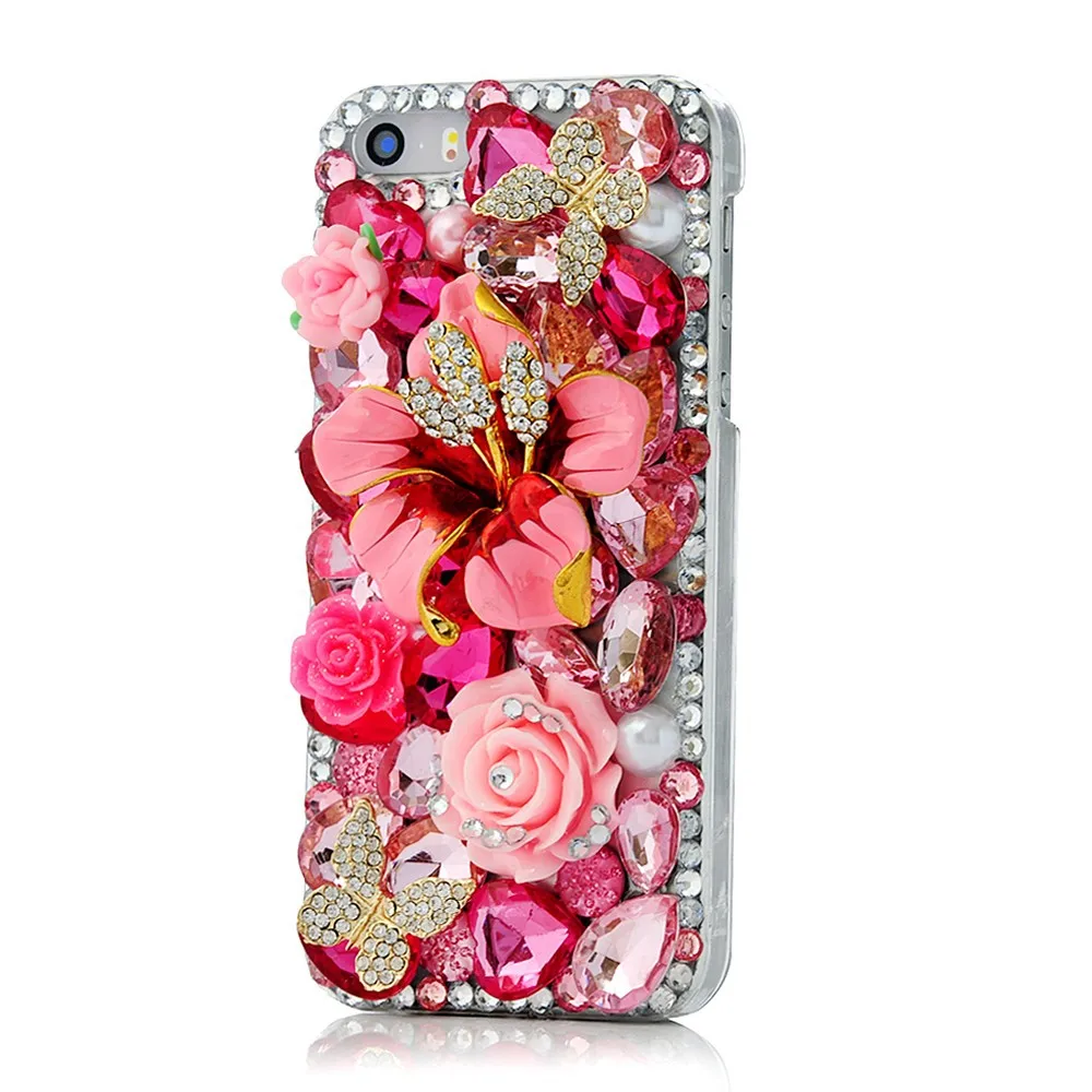Чехол со стразами для iPhone 12 mini 11 Pro Max XR XS X SE Samsung Galaxy S21 S20 Ultra S10e S10 Plus Note 20 10 9|cover for