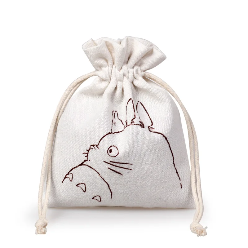 Мешочки для украшений с милым рисунком кошки животного 12 х15 см|Упаковка и стойки