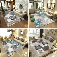 nordic style carpets for living room bedroom sofa coffee table study bedside carpet model showcase rugs 3d printed household rug
