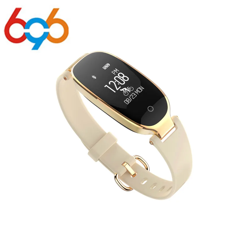696 S3 Bluetooth водонепроницаемые Смарт часы Модные женские монитор сердечного ритма