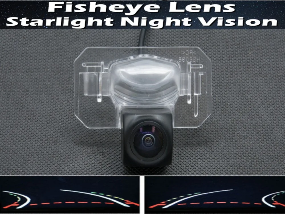 

Fisheye 1080P Trajectory Track Car Rear view Camera for Honda CIVIC CIIMO 2012 2013 Accord CITY 2008 2009 2010 Reverse Camera