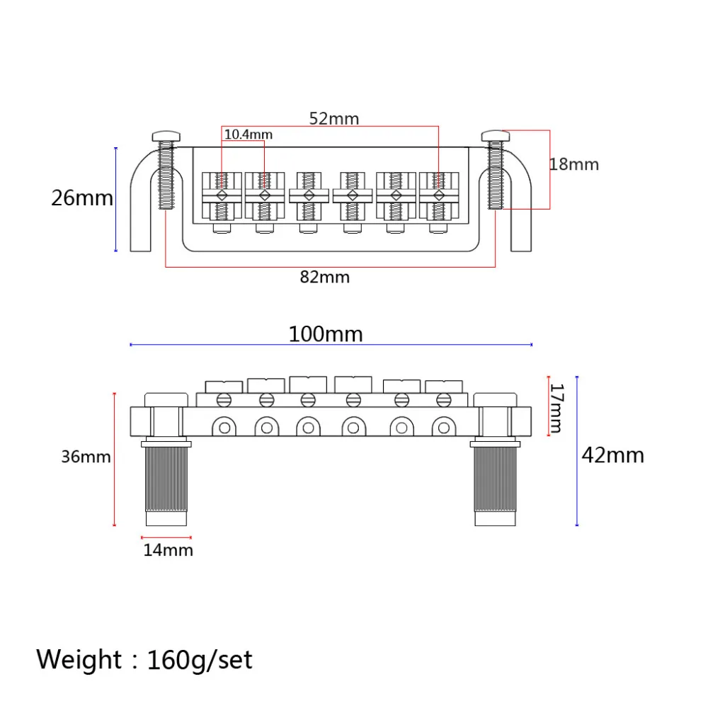 Free Products 2017 CHROME 6 Adjustable Saddle Bridge Tailpiece Wraparound for Lp Guitar | Спорт и развлечения