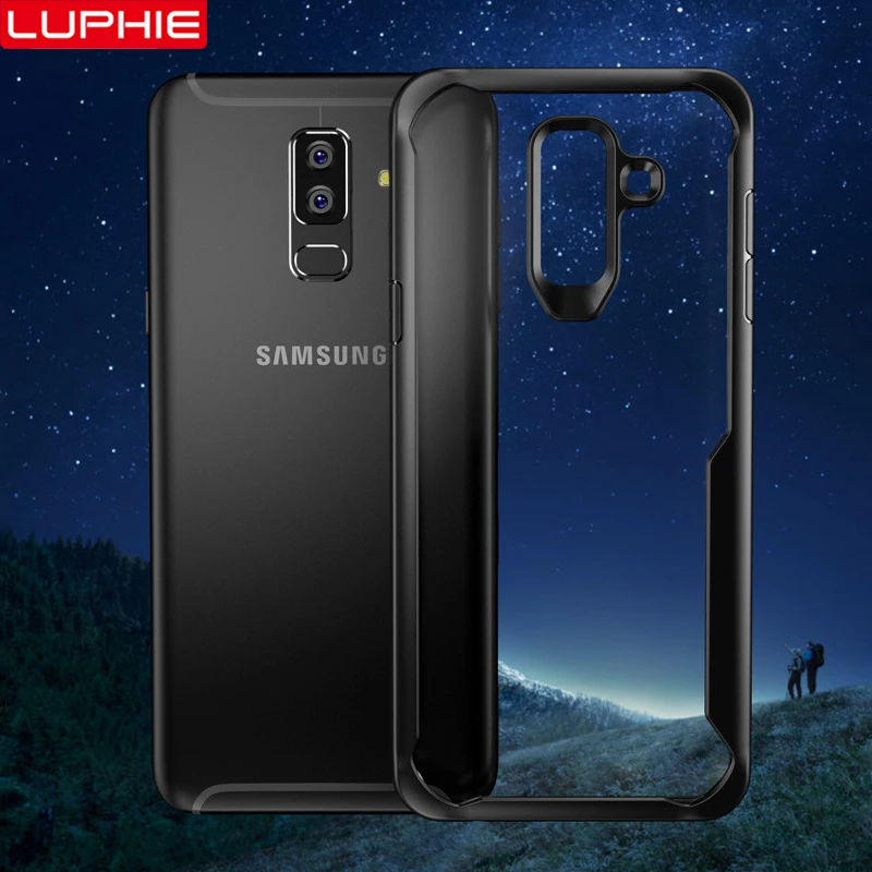 Противоударный чехол для Samsung Galaxy S9 S8 Plus Note 8 9 прозрачный из ТПУ A8 A6 2018 защитный |