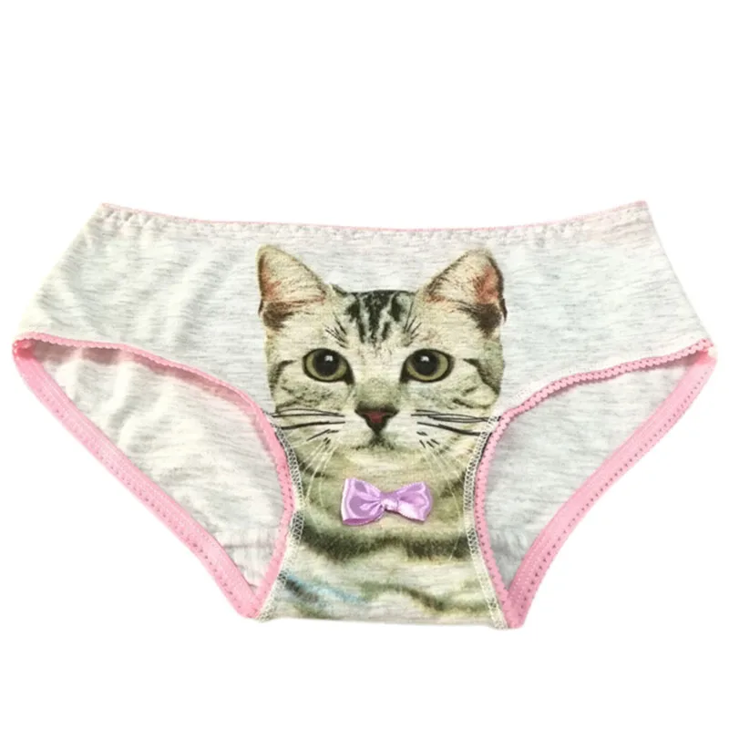 Светильник серый Pussycat женские трусы для девочек трусики анти опорожнение принт с