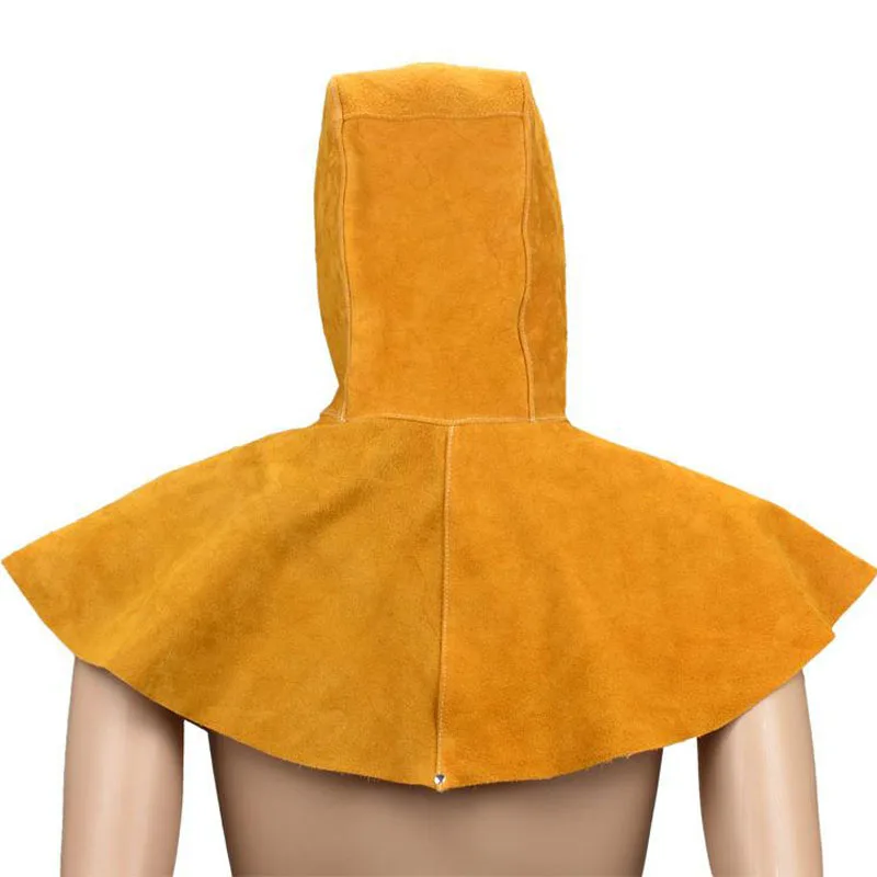 Yellow Protective Mask Sandblasting Cap Dust Proof Paint Industrial Full Face Grinding Head Shawl DFS044 | Безопасность и защита