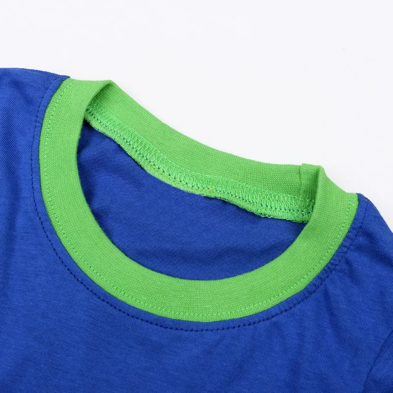 Летний Ребенок Пижамы Устанавливает Дети Одежда Наборы Мальчиков Мультфильм