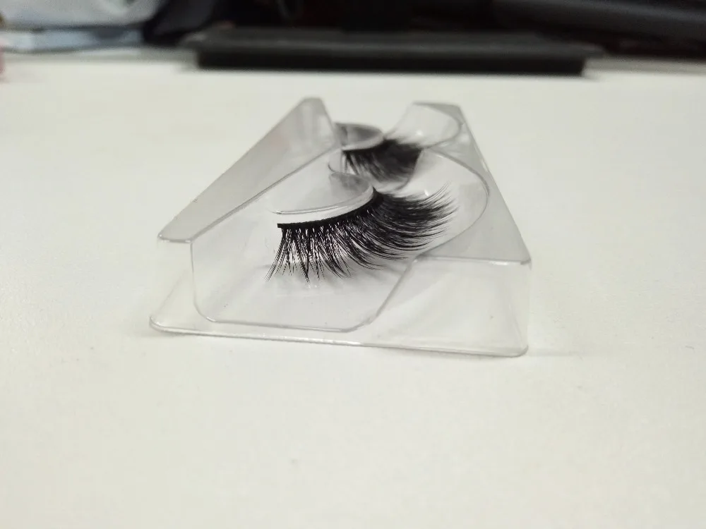 

New arrive 100% handmade 20 paire wholesale strip lashes make up natural soft eyelashes free shipping