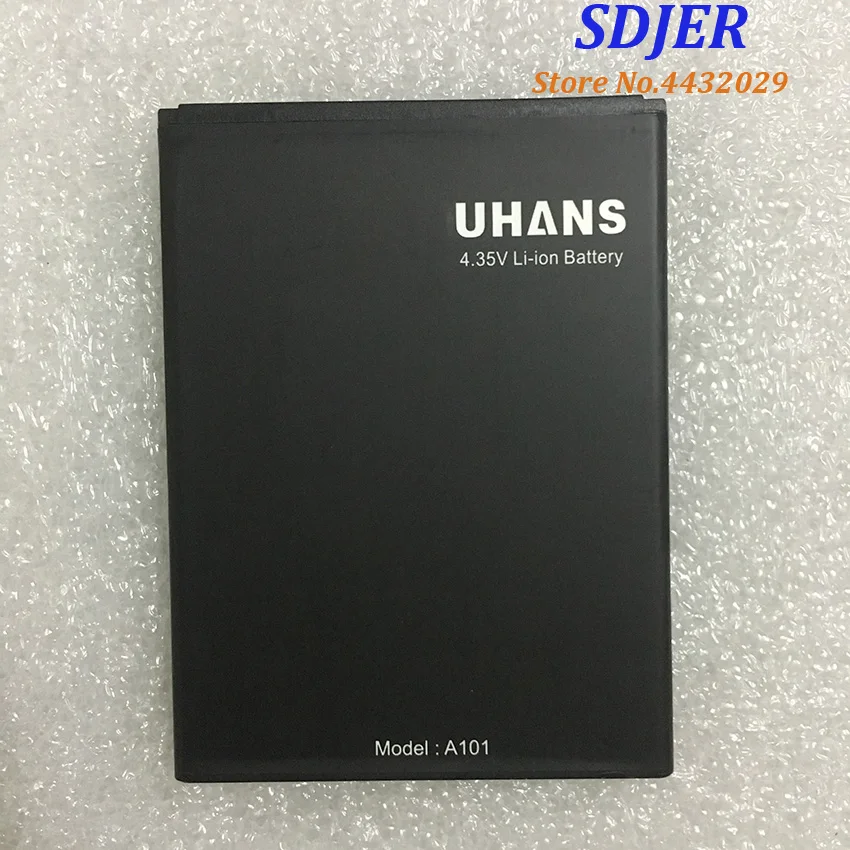 Новинка 100% батарея для смартфона UHANS A101 A101S 2450 мАч|Аккумуляторы мобильных