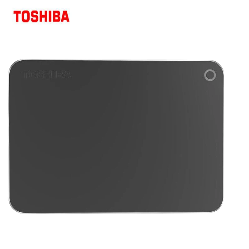 TOSHIBA внешний жесткий диск на ТБ ультратонкий с металлическим замком CANVIO PREMIUM HDD 1000G